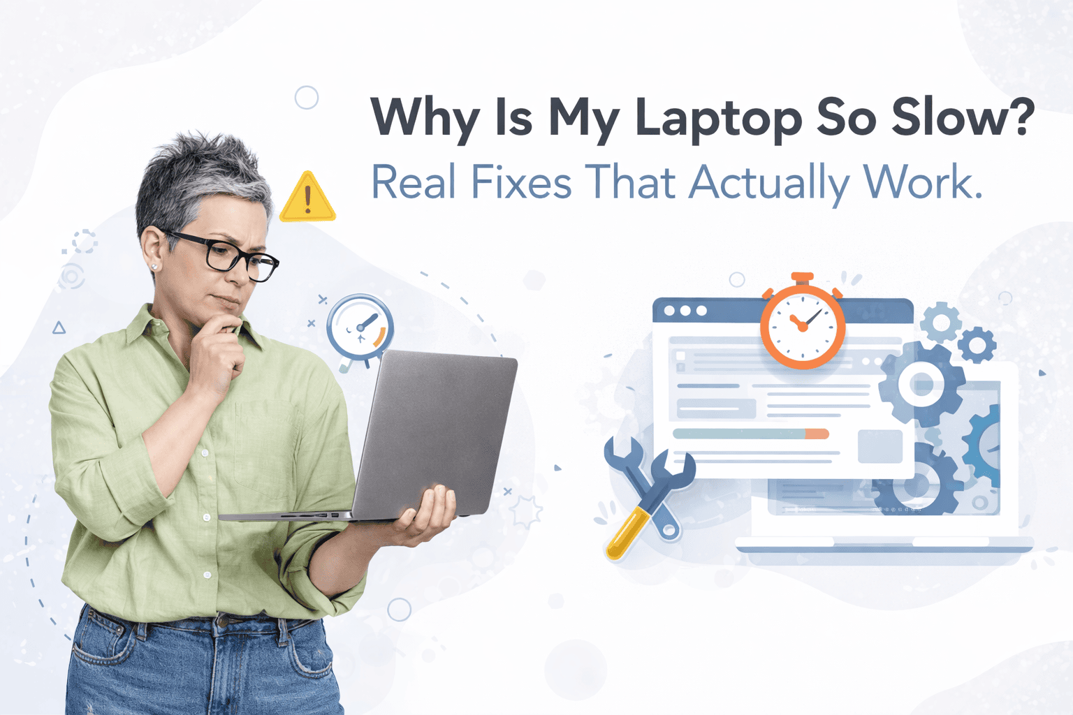 Why Is My Laptop So Slow? Real Fixes That Actually Work.